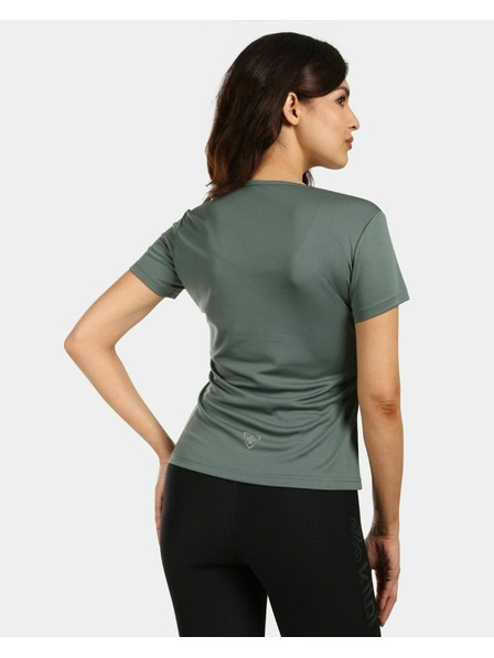 Kilpi Ženska funkcionalna majica Kilpi DIMA-W Kaki