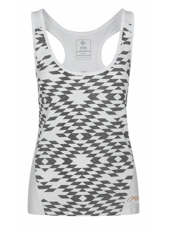 Kilpi Ženski pamučni top Kilpi NICA-W Bijela