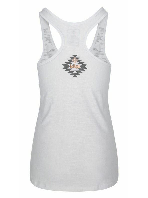 Kilpi Ženski pamučni top Kilpi NICA-W Bijela