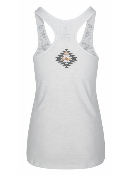 Kilpi Ženski pamučni top Kilpi NICA-W Bijela