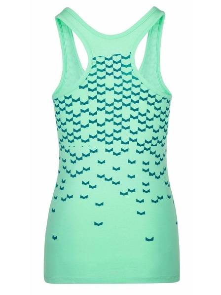 Kilpi Ženski pamučni top Kilpi LEAVES-W Tirkizna