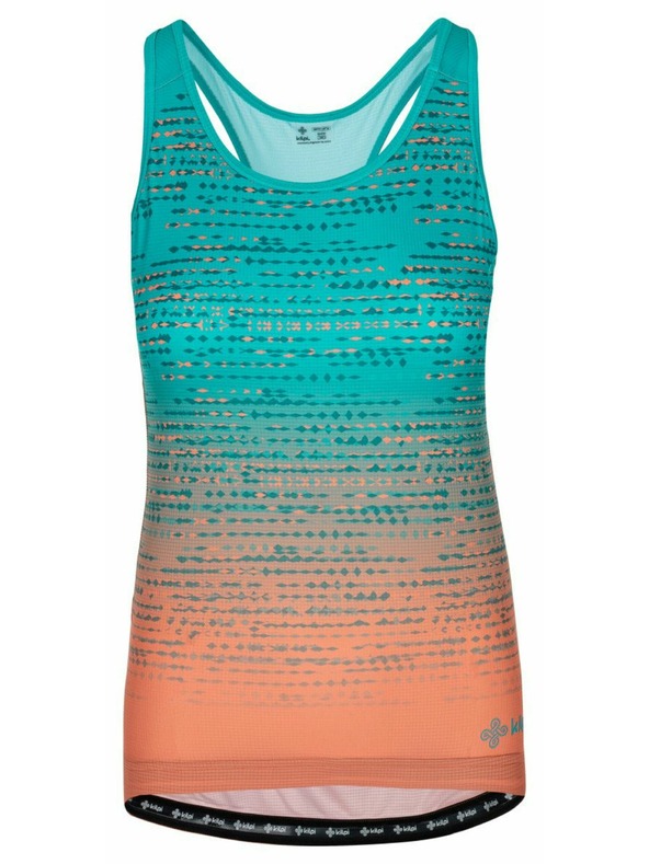 Kilpi Ženski biciklistički top Kilpi VAI-W Tirkizna