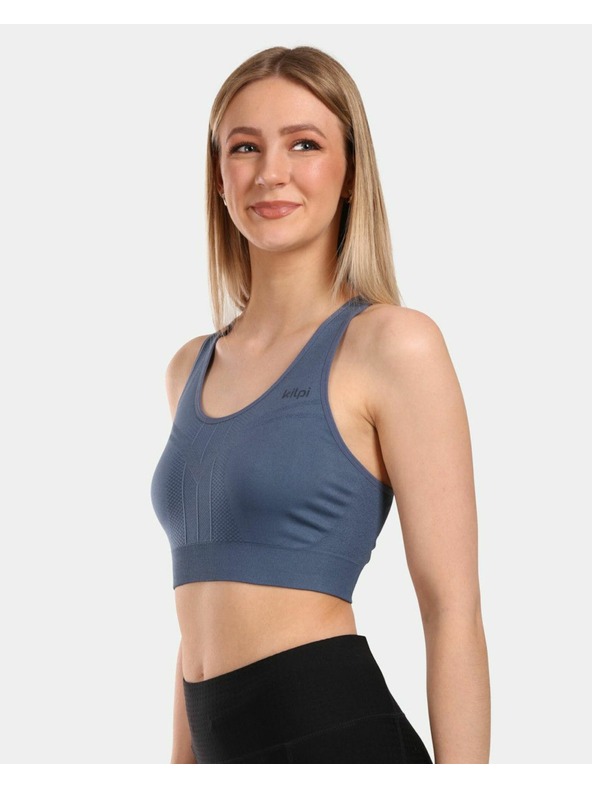 Kilpi Ženski sportski bešavni grudnjak Kilpi WINIE-W Tamno plava
