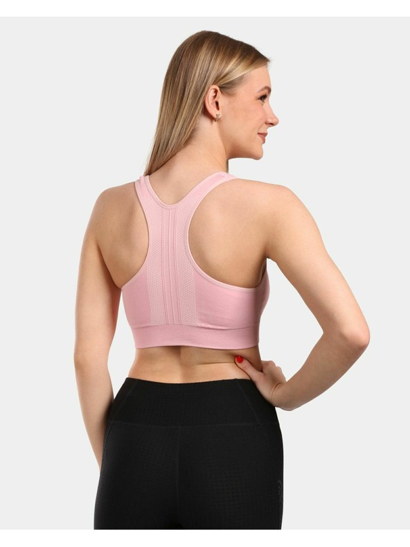 Kilpi Ženski sportski bešavni grudnjak Kilpi WINIE-W Svijetlo ružičasta