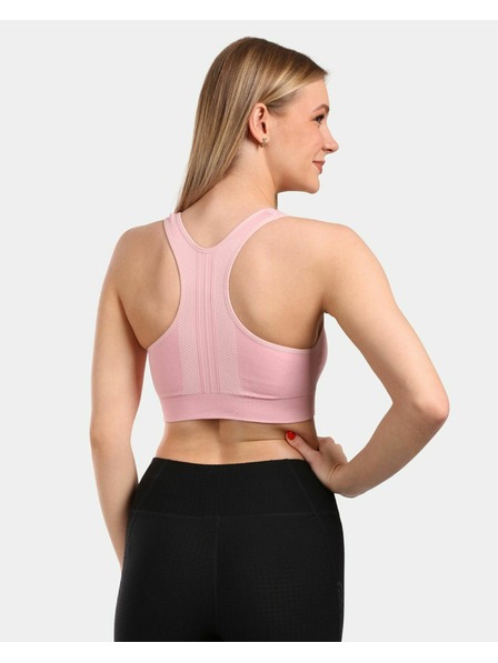 Kilpi Ženski sportski bešavni grudnjak Kilpi WINIE-W Svijetlo ružičasta
