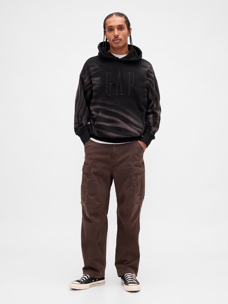 GAP Oversize dukserica s logom VintageSoft GAP