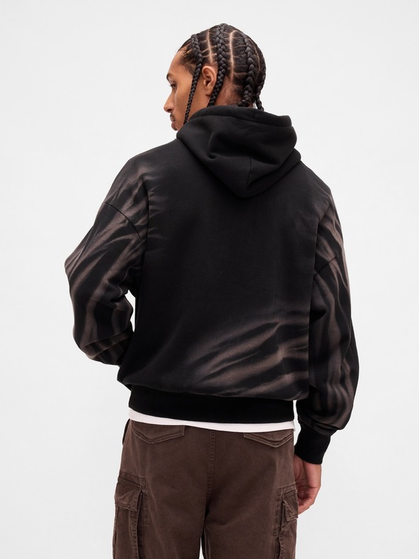 GAP Oversize dukserica s logom VintageSoft GAP