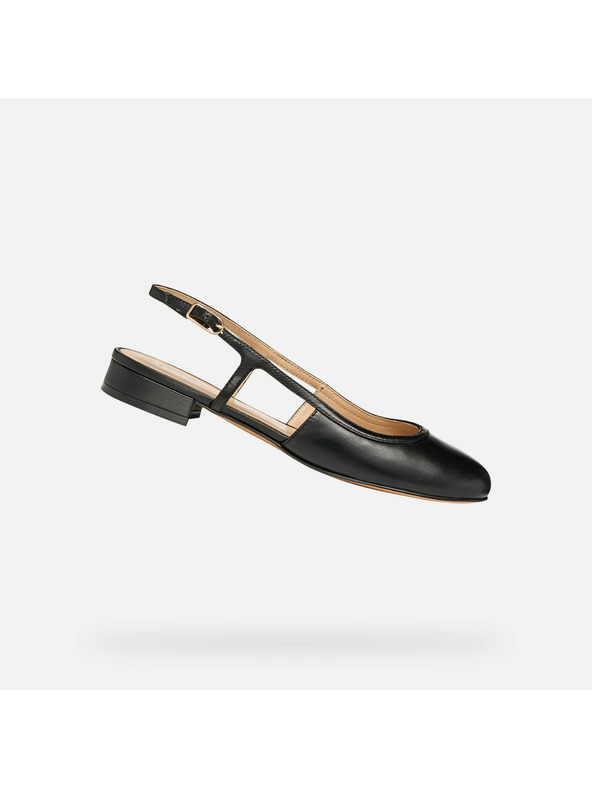 Geox Crne ženske balerinke Geox Virnilisa B