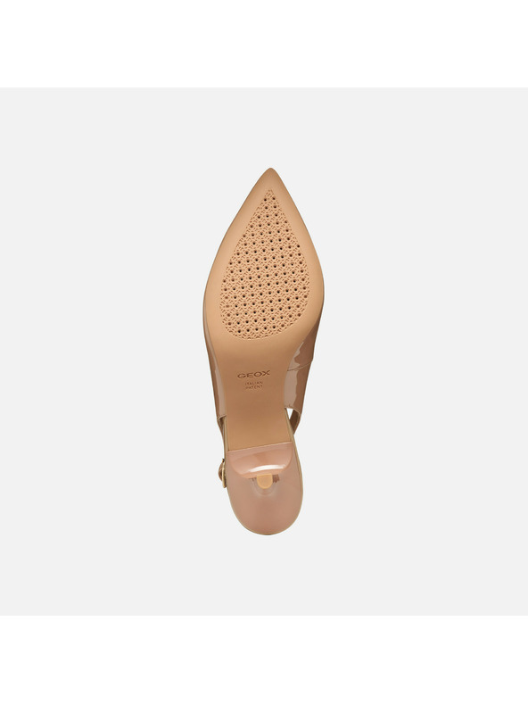 Geox Svijetlo smeđe ženske štikle Geox Kleopy