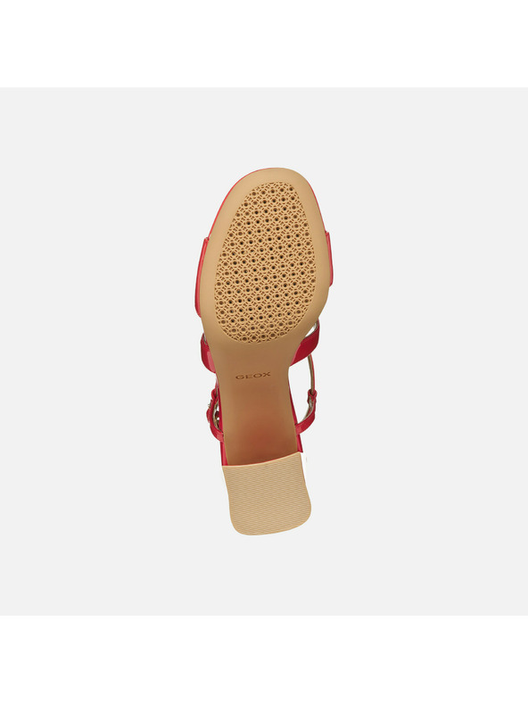 Geox Crvene ženske sandale Geox New Eraklia 80 T01