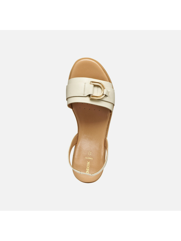 Geox Bež ženske sandale Geox Naileen