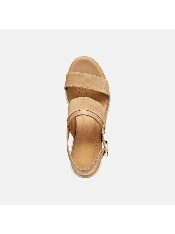 Geox Svijetlo smeđe ženske sandale Geox Gardenia