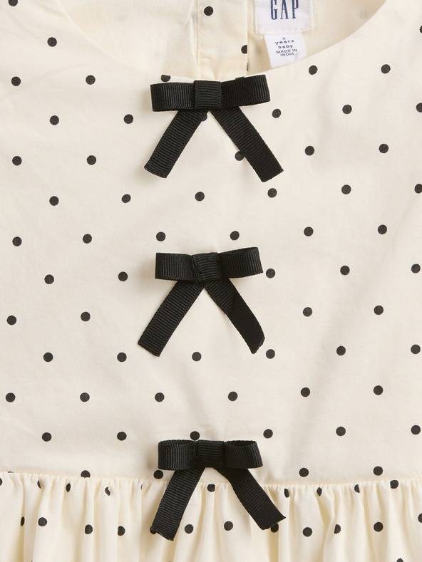 GAP Baby haljina s mašnom GAP