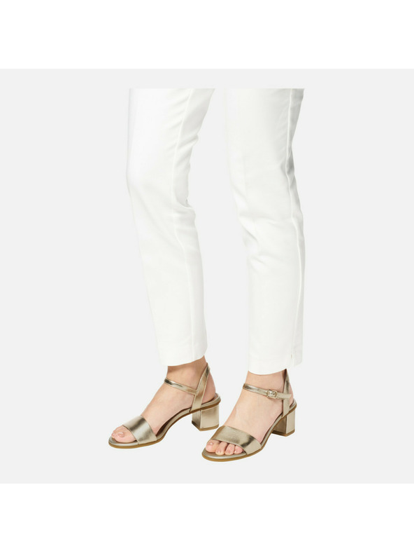 Geox Zlatne ženske sandale Geox Aurely 50