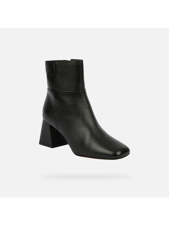 Geox Crne ženske gležnjače Geox Coronilla