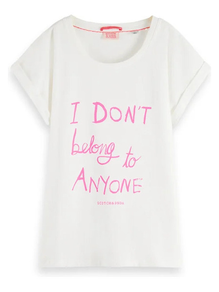 Scotch & Soda Scotch & Soda ženska bijela majica