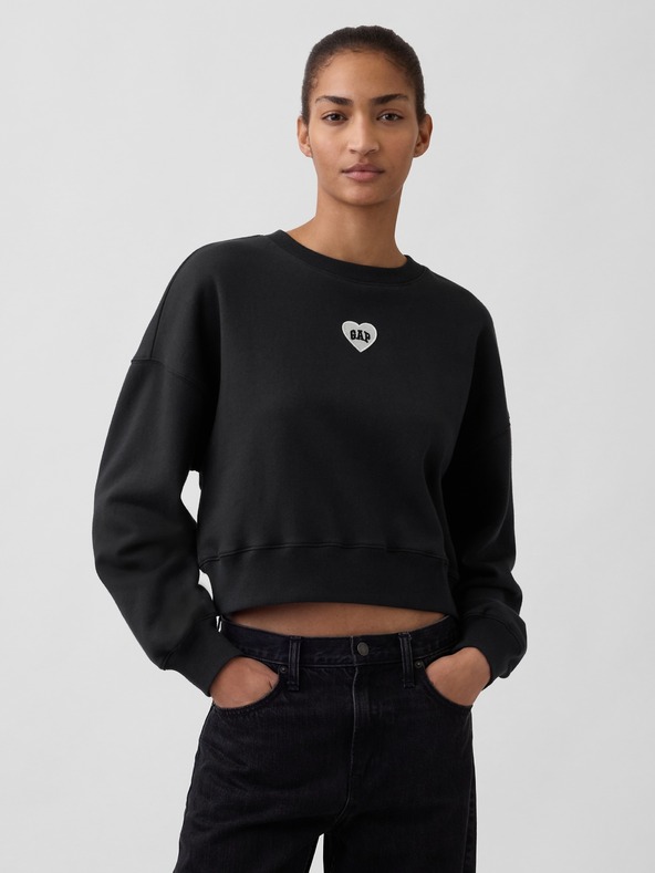 GAP Oversize dukserica s logom VintageSoft GAP