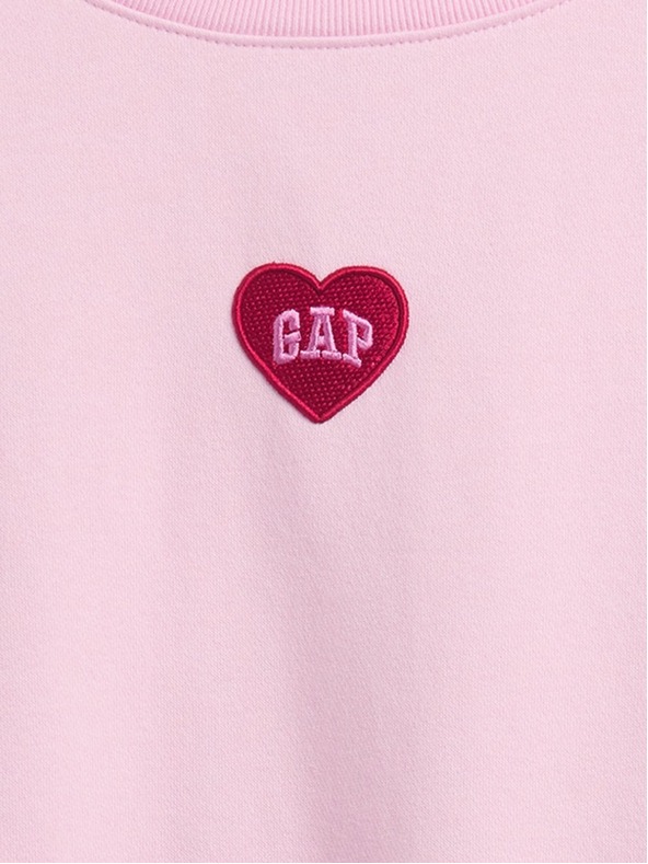 GAP Oversize dukserica s logom VintageSoft GAP