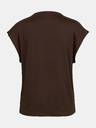 Orsay Tamnosmeđa ženska majica kratkih rukava ORSAY