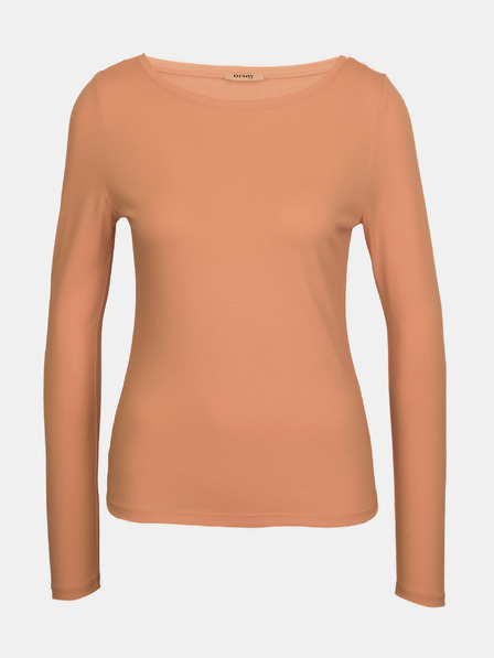 Orsay Svijetlo smeđa ženska majica dugih rukava ORSAY