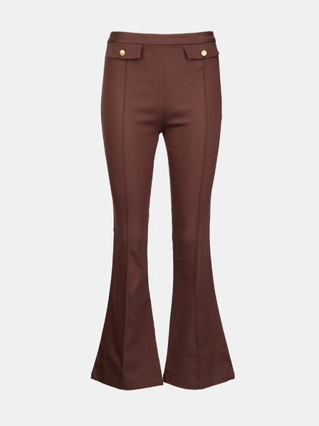 Orsay Smeđe ženske bootcut hlače ORSAY