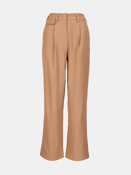Orsay Svijetlosmeđe ženske široke hlače ORSAY