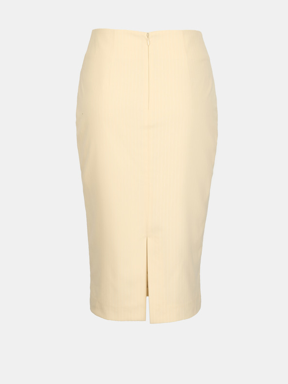 Orsay Kremasta ženska suknja na olovku s prugama ORSAY