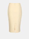 Orsay Kremasta ženska suknja na olovku s prugama ORSAY