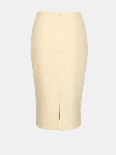Orsay Kremasta ženska suknja na olovku s prugama ORSAY