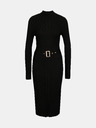 Orsay Crna ženska midi haljina s remenom ORSAY