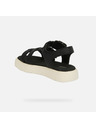 Geox Crni djevojčinski sandali Geox Sandal Kodette