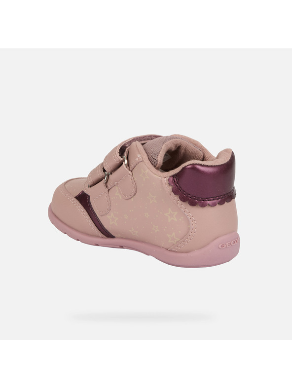 Geox Ružičaste djevojčinske cipele za prve korake Geox Elthan