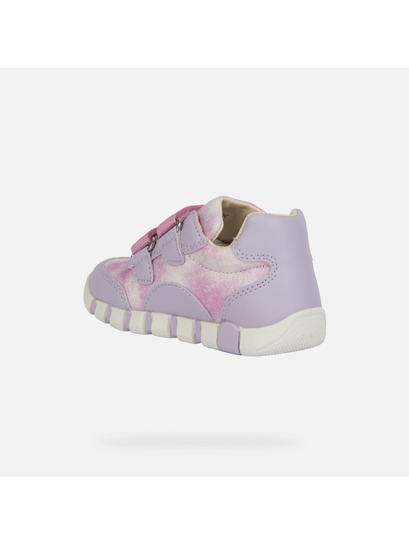 Geox Ljubičaste djevojčinske cipele za prve korake Geox Iupidoo