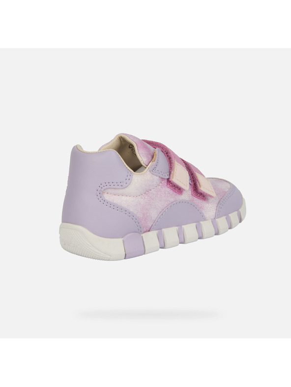 Geox Ljubičaste djevojčinske cipele za prve korake Geox Iupidoo