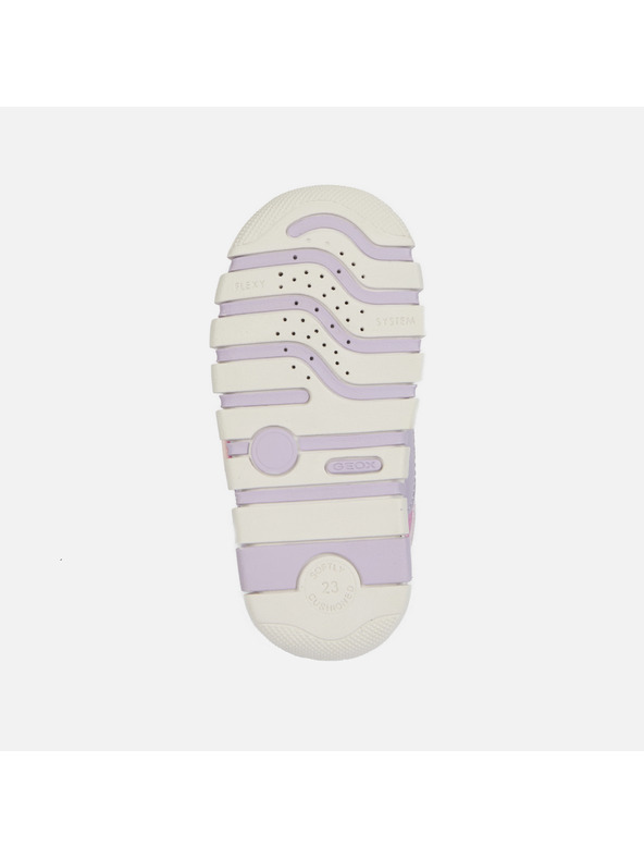 Geox Ljubičaste djevojčinske cipele za prve korake Geox Iupidoo