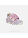 Geox Ljubičaste djevojčinske cipele za prve korake Geox Iupidoo