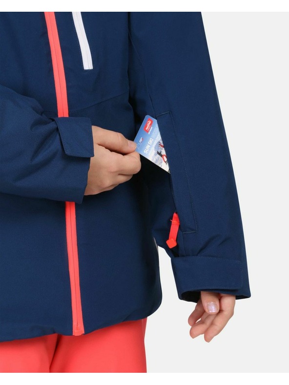 Kilpi Djevojačka skijaška jakna Kilpi VALERA-JG Tamno plava