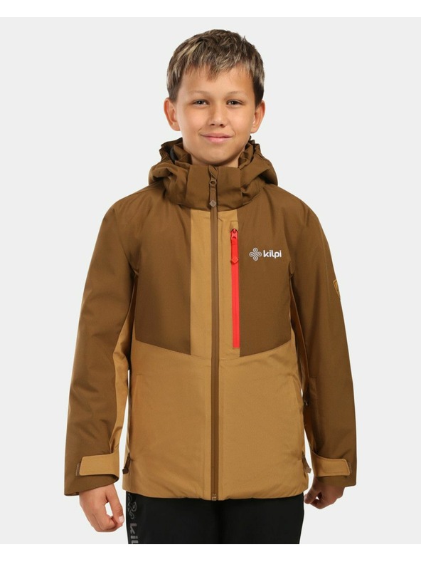 Kilpi Dječja skijaška jakna Kilpi DENVER-JB Smeđa