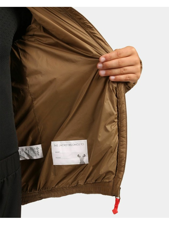 Kilpi Dječačka zatopljena jakna Kilpi REBEKI-JB Smeđa