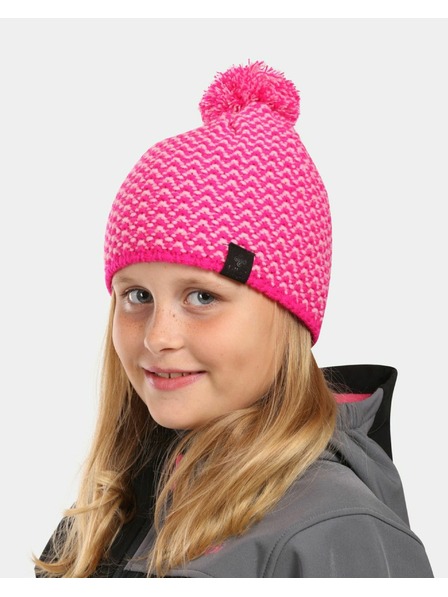 Kilpi Dječja zimska kapa Kilpi PAULO-J Ružičasta