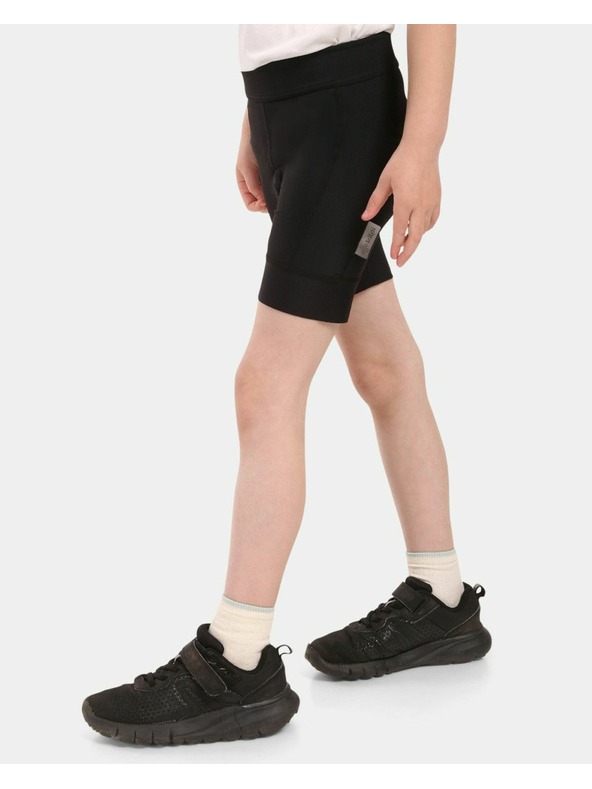 Kilpi Dječje biciklističke kratke hlače Kilpi PRESSURE-J Crna