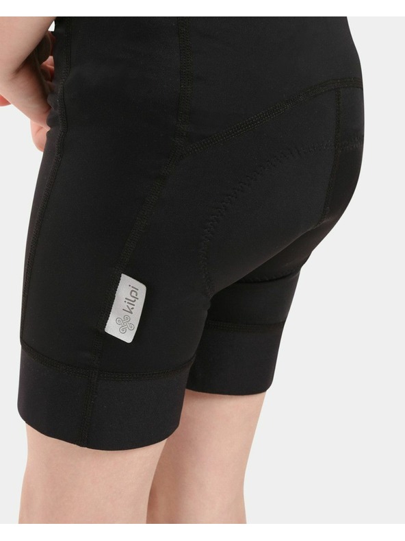 Kilpi Dječje biciklističke kratke hlače Kilpi PRESSURE-J Crna