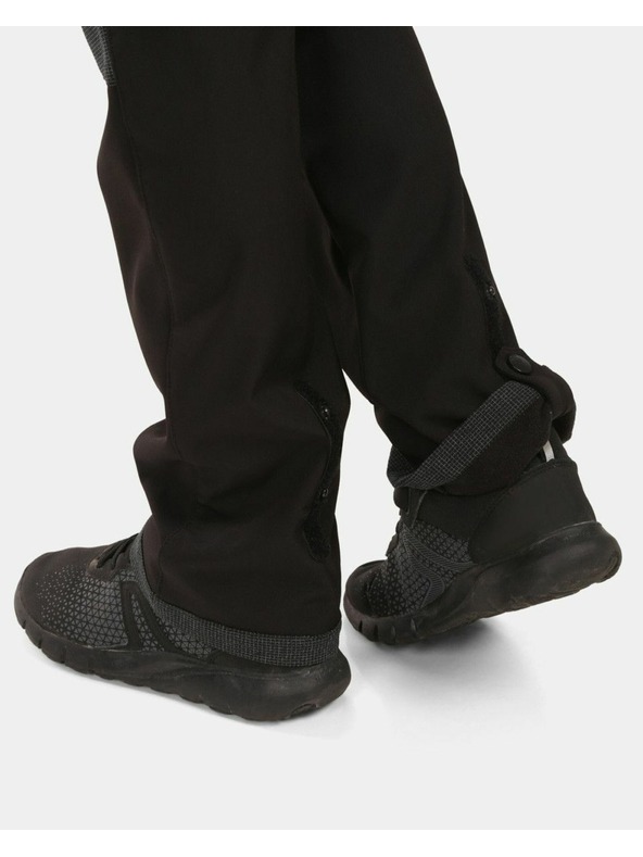 Kilpi Dječje softshell outdoor hlače Kilpi RIZO-J Crna