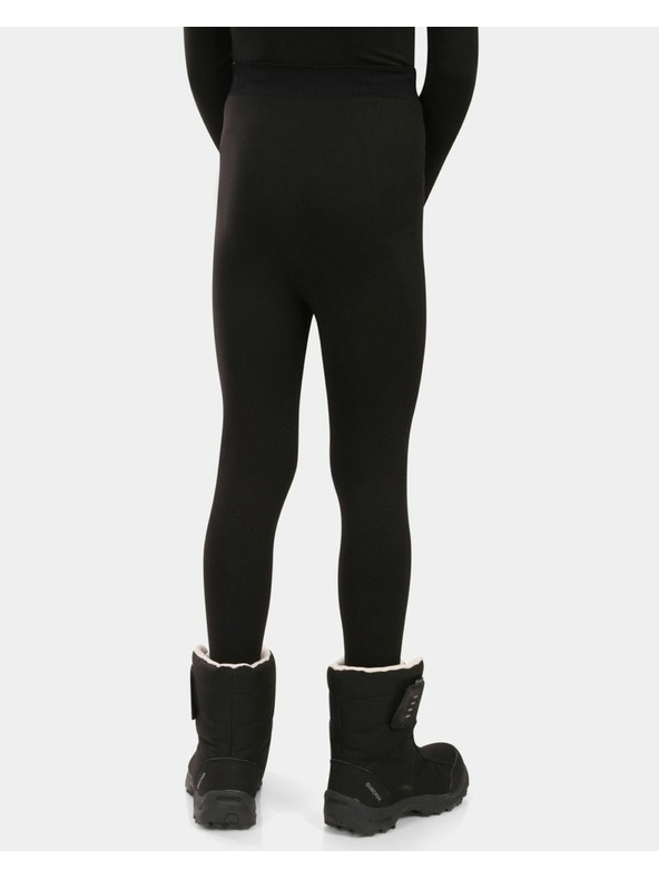 Kilpi Dječje bešavne termo hlače Kilpi NIEL-JB Crna