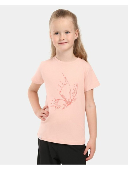 Kilpi Djevojčinska pamučna majica Kilpi MALGA-JG Koraljna