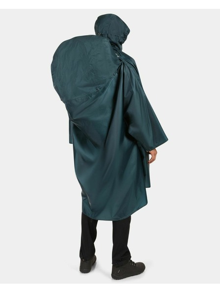 Kilpi Unisex kišni ogrtač Kilpi RAIT-U Tamno zelena