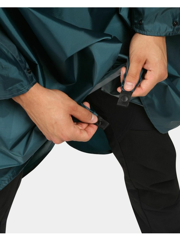 Kilpi Unisex kišni ogrtač Kilpi RAIT-U Tamno zelena