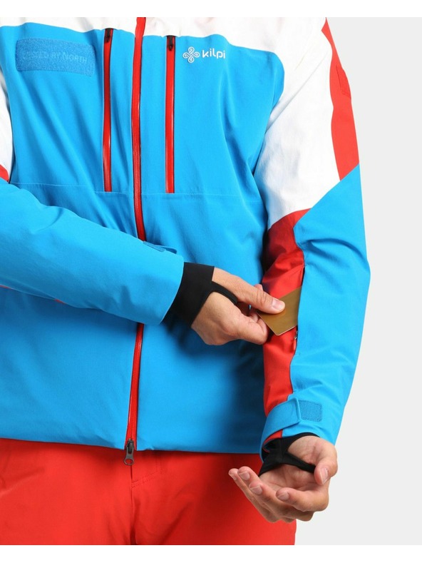 Kilpi Premium uniseks skijaška jakna Kilpi DEXEN-U Plavo-crvena