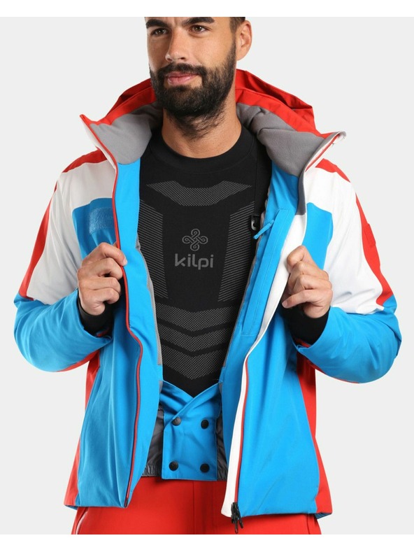 Kilpi Premium uniseks skijaška jakna Kilpi DEXEN-U Plavo-crvena