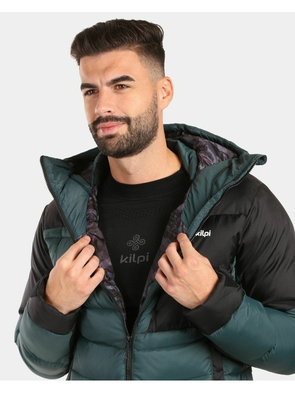 Kilpi Muška pernata jakna Kilpi GUSS-M Tamnozelena